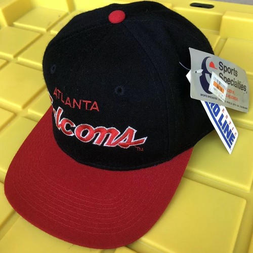 NWT Vintage 90s Atlanta Falcons Sports Specialties Script Hat Cap PRO 100% Wool - Picture 3 of 12