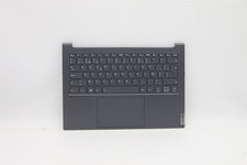Lenovo Yoga 7 14IHU5 Palmrest Cover Touchpad Keyboard Belgian Grey 5CB1C19253