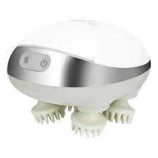 Electric Scalp Massager with Heat, Rechargeable Heated Head Massager, IPX7 Water