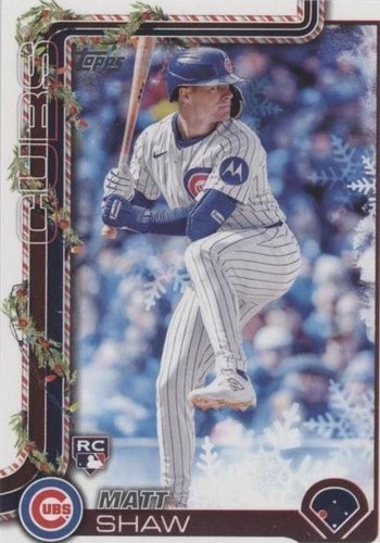 2025 Topps Pristine Matt Shaw RC Pearlescent SSP Case Hit #PE-15 