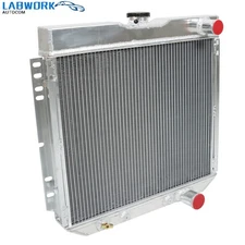 Aluminum Core Racing Radiator 3Row Full For 1963-1970 Fairlane Falcon Galaxie V8