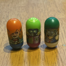 Mighty Beanz Classic Capsule Bean Toys Lot of 3