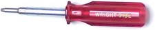 Wright Tool 9182 - 4-in-1 Screwdriver 3-1/2Inch Blade Length - #0, #1, #2, #3