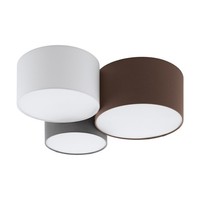 Weiß Braun Grau Moderne Skandinavisch Deckenlampe Deckenleuchte