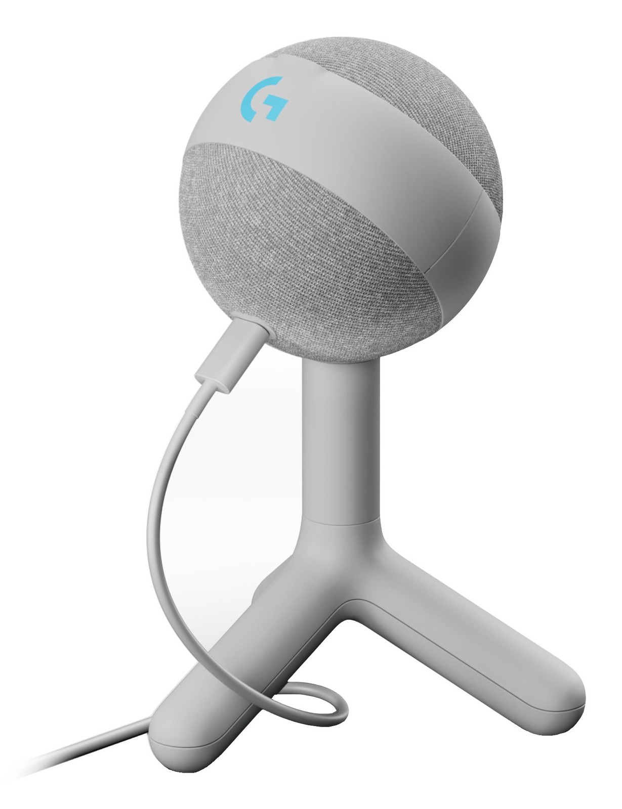 Logitech G Yeti Orb Condenser RGB Gaming Microphone with LIGHTSYNC | For Streaming PC/Mac, USB Plug and Play, Cardioid - White - Image 4