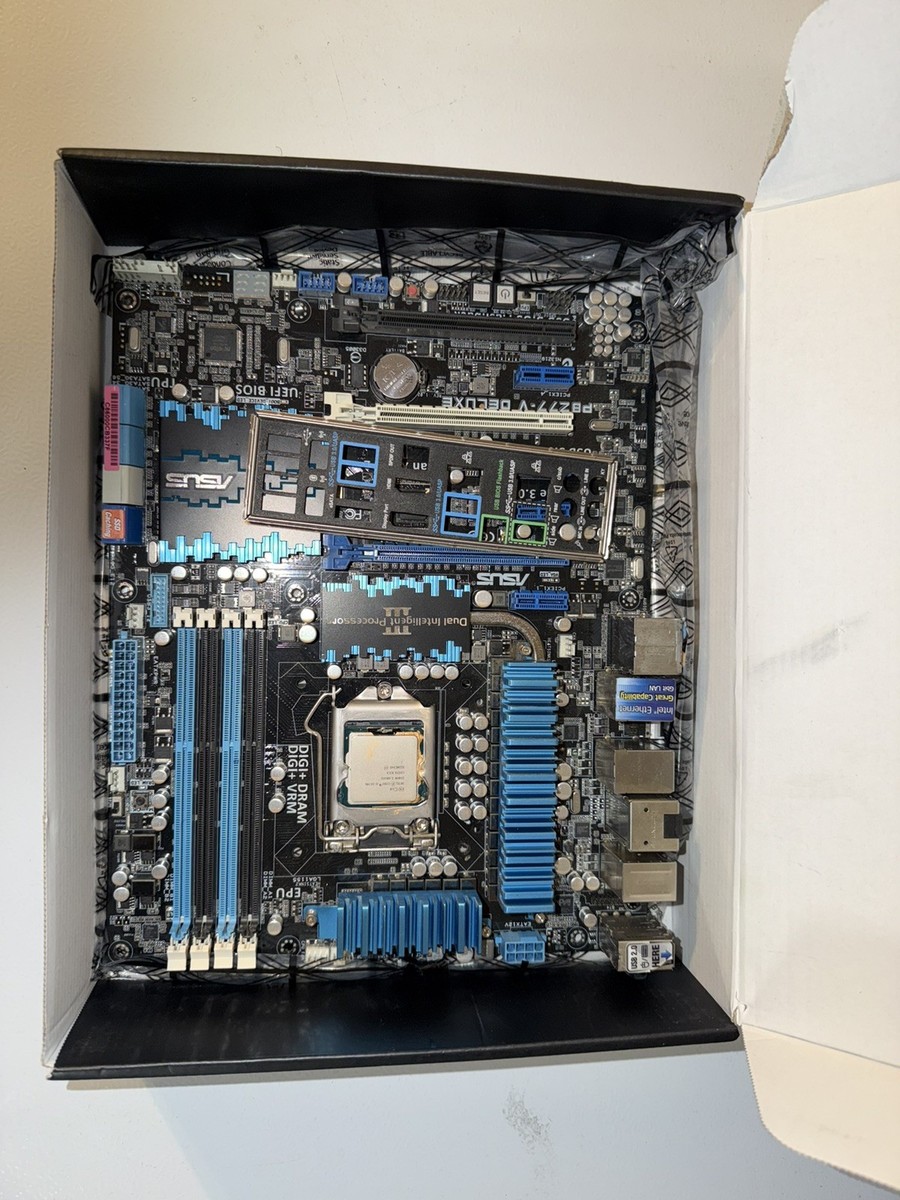 P8Z77-V DELUXE+CPU+メモリ+グラボ　４点セット ASUS P8Z77-V DELUXE Motherboard CPU & Cooler Combo | eBay