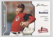 2006 Just Minors Just Auto Silver 152/200 Clay Buchholz #5 0a1