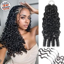 Extensiones de cabello humano rizado birmano de 45 cm 18 pulgadas , 50 g