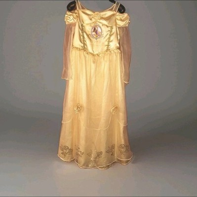 Original Disney Store Kleid ''Belle'' gelb gold Gr. 110 116 5 - 6 Jahre TOP