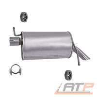 EndschalldÄMpfer Auspuff SchalldÄMpfer FÜR Seat Alhambra 7V 2.0 Bj 96-10