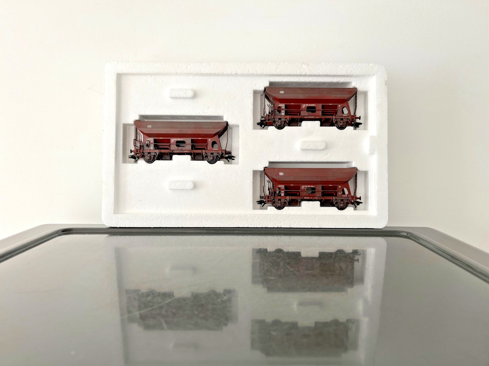Wagons minéraliers Märklin 46310 DB H0 pour résoudre les déraillements en courbe
