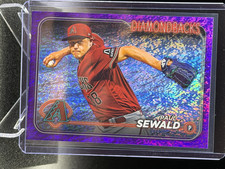 Paul Sewald 2024 Topps Purple Holo Foil #14/799 - Arizona Diamondbacks