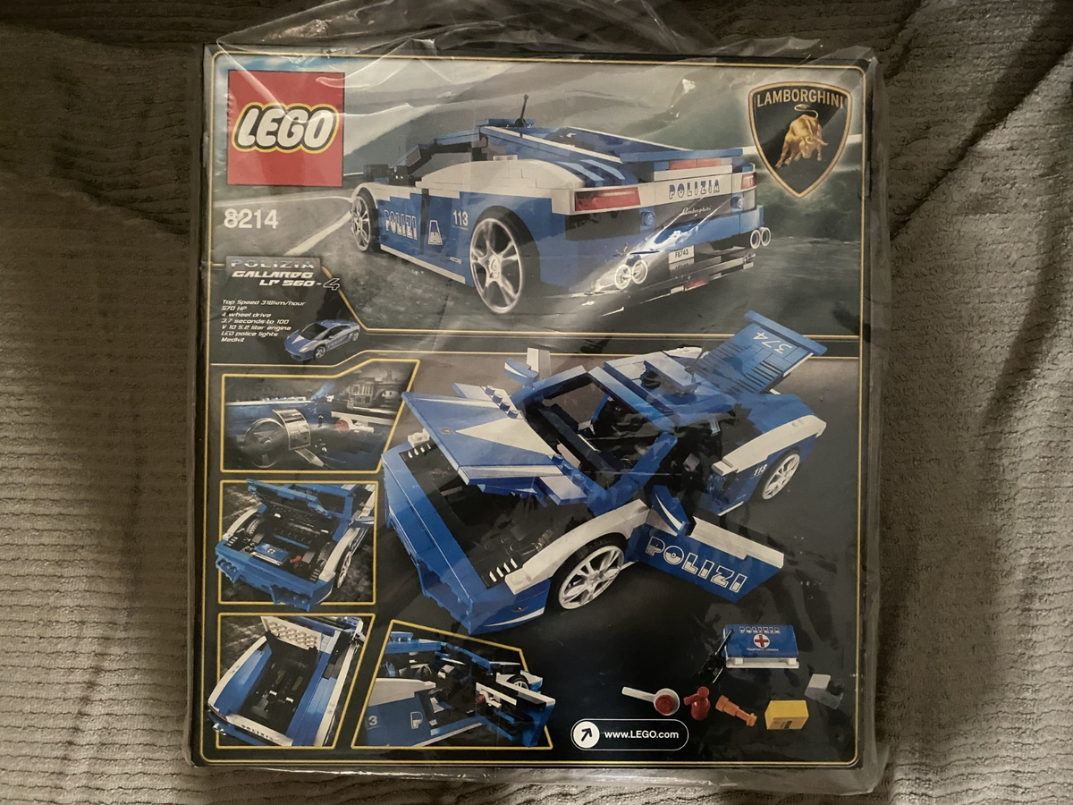 LEGO Racers: Lamborghini Polizia (8214) for sale online | eBay