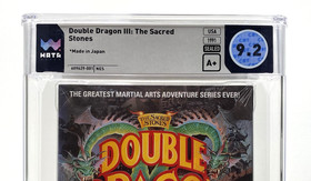 Double Dragon 3 III Nintendo NES Nuevo 1991 Sellado de F&aacute;brica WATA 9.2 A+
