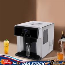 Nugget Ice Maker 33lbs Countertop Pebble Ice Maker Machine Self-Cleaning ZB-10E