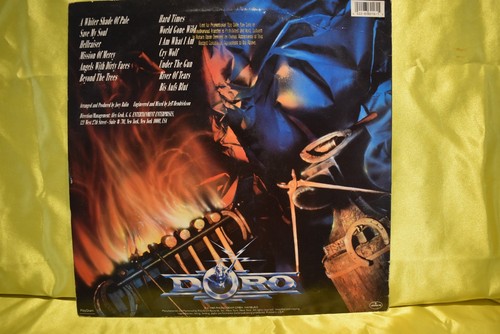PROMO Doro Pesch Force Majeure LP - Picture 3 of 3