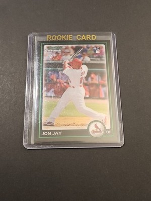 2010 Bowman Chrome #202 Jon Jay Rookie RC NM/M