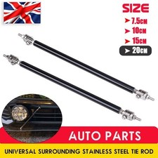 20CM Adjustable Front Rear Bumper Lip Support Rod Splitter Lip Strut Bar Kit UK
