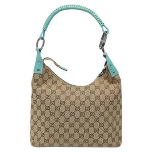 Sac à bandoulière Gucci beige en toile authentique