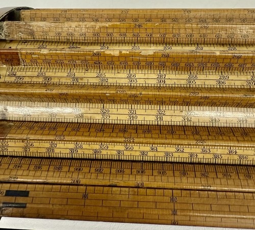 1926 Keuffel & Esser Co. 4013 Thatcher Cylindrical Slide Rule Calculating Device - Picture 19 of 24