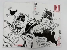 Batman Dark Knight Returns Original Comic Art Sketch Card Comic Scott Reed 2025