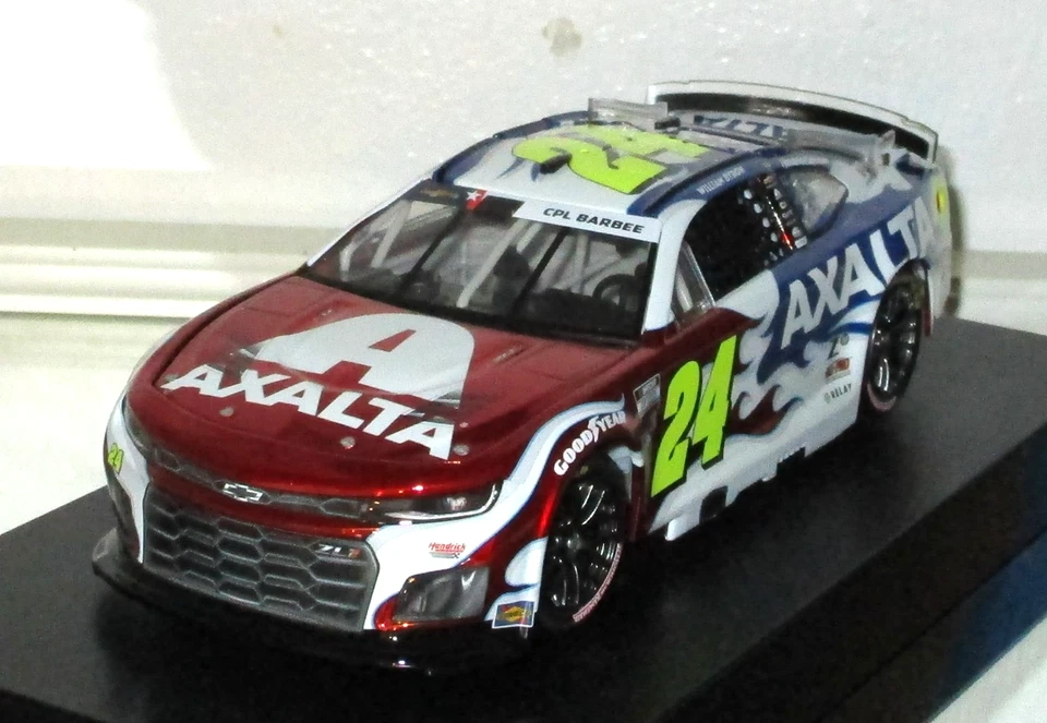 Coche de élite RCCA WILLIAM BYRON #24 AXALTA 2025 COLOR PATRIÓTICO CROMADO #12/24 RARO Foto 2 de 4