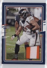 2020 Panini Donruss Threads Prime 24/25 Phillip Lindsay #7 4at