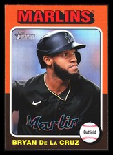 2024 Topps Heritage #483 Bryan De La Cruz Miami Marlins