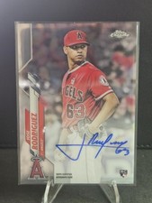 2020 Topps Chrome - Rookie Autographs Jose Rodriguez #RA-JRO (AU, RC)