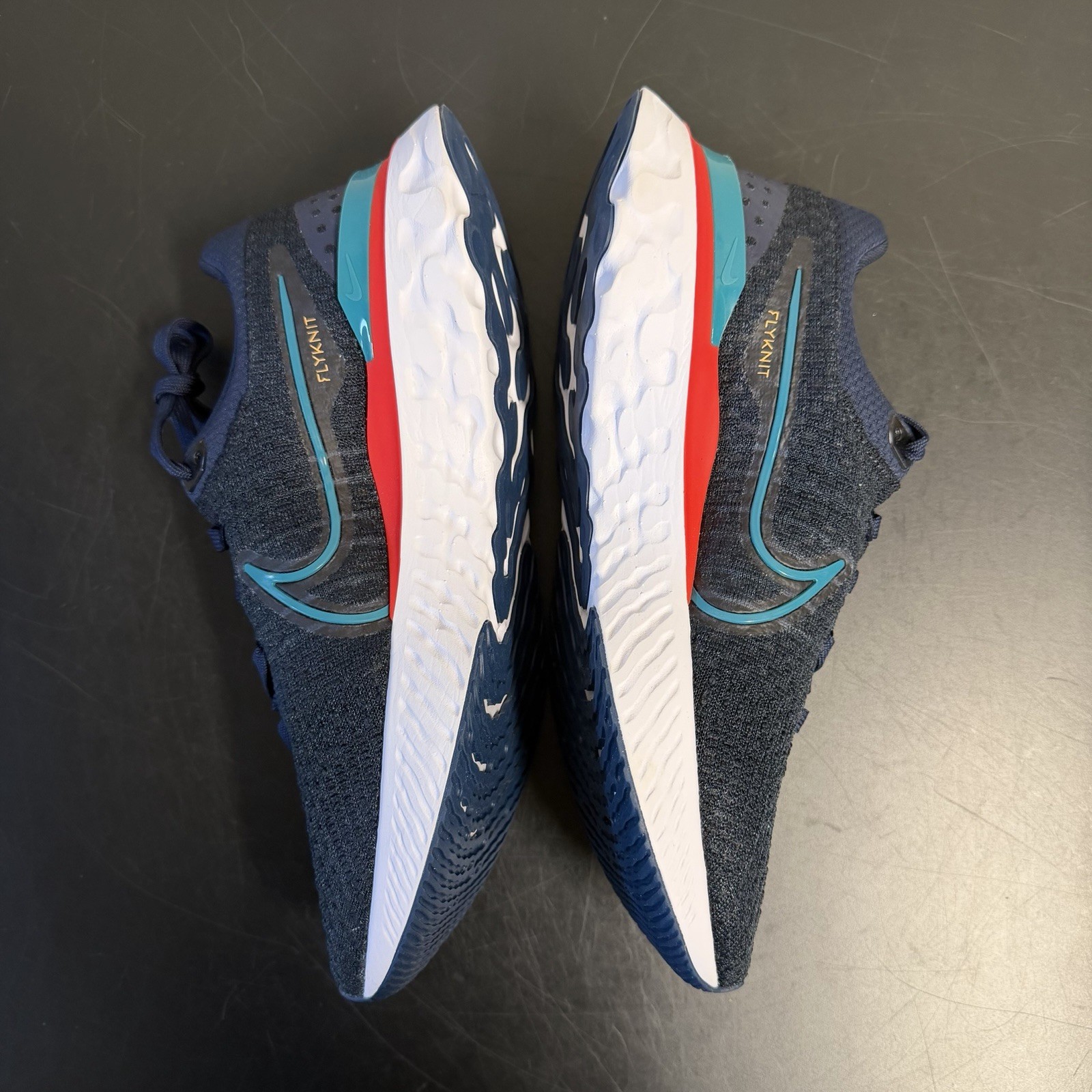 Nike React Infinity Run Flyknit 3 Obsidian Bright Spruce Size 10 image 10