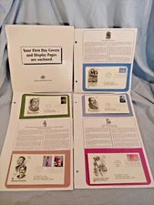 Lot of 11 Postal Commemorative Society First Day Issue Stamps