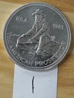 1983 Engelhard American Prospector 1 oz 999 Fine Silver Round - FREE SHIP! #1
