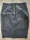 Mossimo Supply Co. Black Lined Pencil Skirt Knee Length sz. 10 — photo 3