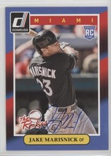 2014 Donruss The Rookies Box Set Signatures Series Jake Marisnick #33 Auto d4y