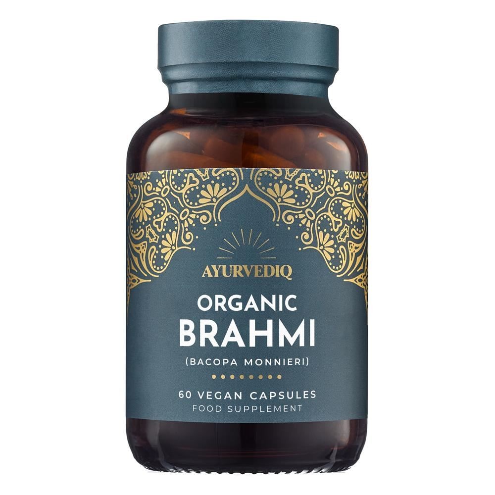 Ayurvediq Wellness Organic Brahmi Capsules 60 Capsules - Image 6
