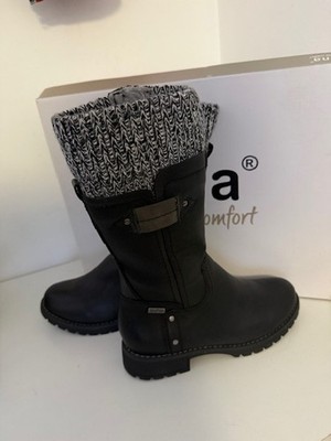 Jana women's shoes winter boots StrickTex width H, size, 36