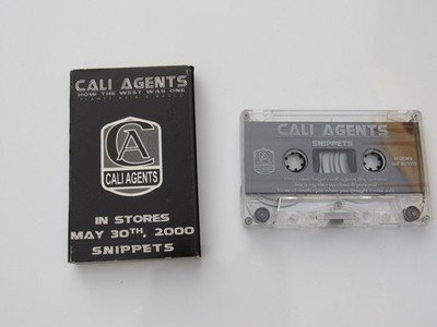 Cali Agents Snippets Cassette 2000 Ground Control Records Promo Hip Hop