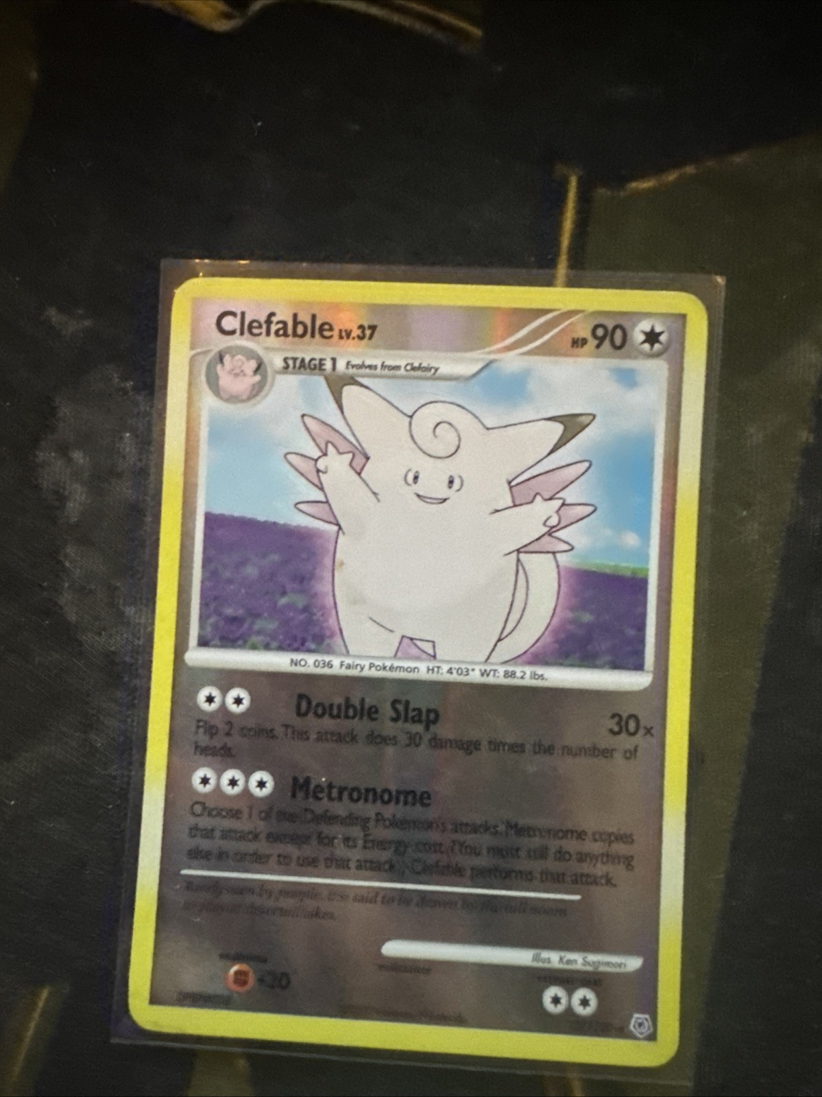 Clefable 22/130 Diamond and Pearl Reverse Holo
