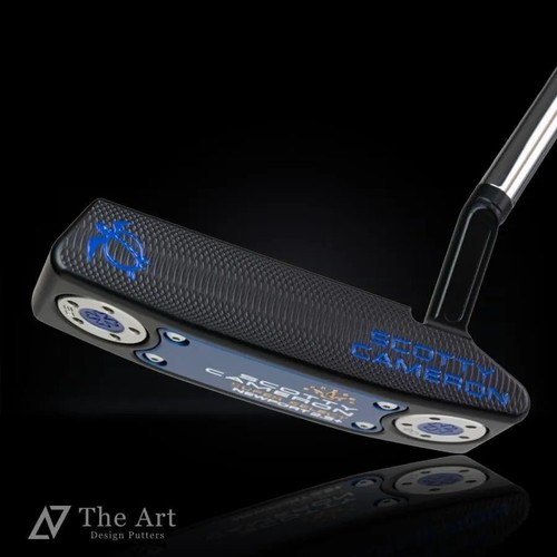 Scotty Cameron 2023 Super Select Newport 2.5 Plus Hawaiian Honu M Art Negro Azul - Imagen 2 de 14