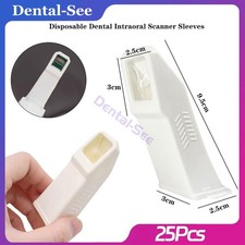 25Pcs Disposable Dental Intraoral Scanner Sleeves Protective Cover for iTero