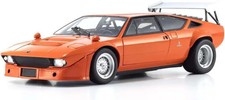 Kyosho 1/18 Lamborghini Urraco Rally Orange Diecast Model Car
