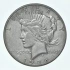 (1) XF 1928-S Peace Silver Dollar 90% - Extra Fine - San Francisco *6426