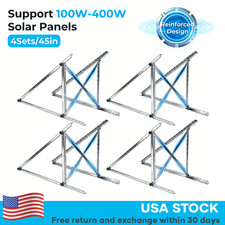 4 Sets 45in Solar Panel RV Tilt Mount Bracket...