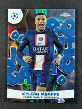 2022-23 Topps Chrome UEFA KYLIAN MBAPPE Refractor Paris Saint-Germain #JB-8
