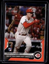 Tyler Stephenson - 2021 MLB Topps Now #442 Red 02/10 Parallel Cincinnati Reds