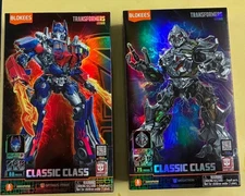 BLOKEES TRANSFORMERS CLASSIC CLASS OPTIMUS PRIME & MEGATRON 2007 Movie 2 Figures