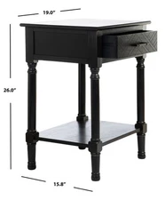 Safavieh PEYTON 1 DRAWER ACCENT TABLE, Reduced Price 2172773296 ACC5704B