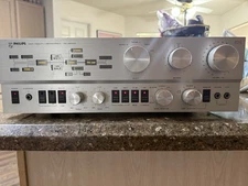 NICE! RARE Fully-Operating Philips High Fidelity Laboratories 572 Stereo Preamp