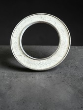 Oem 1965 Ford Galaxie Ltd 500 Roof Sail Panel Emblem Bezel C5ab-6350270-a 3-18