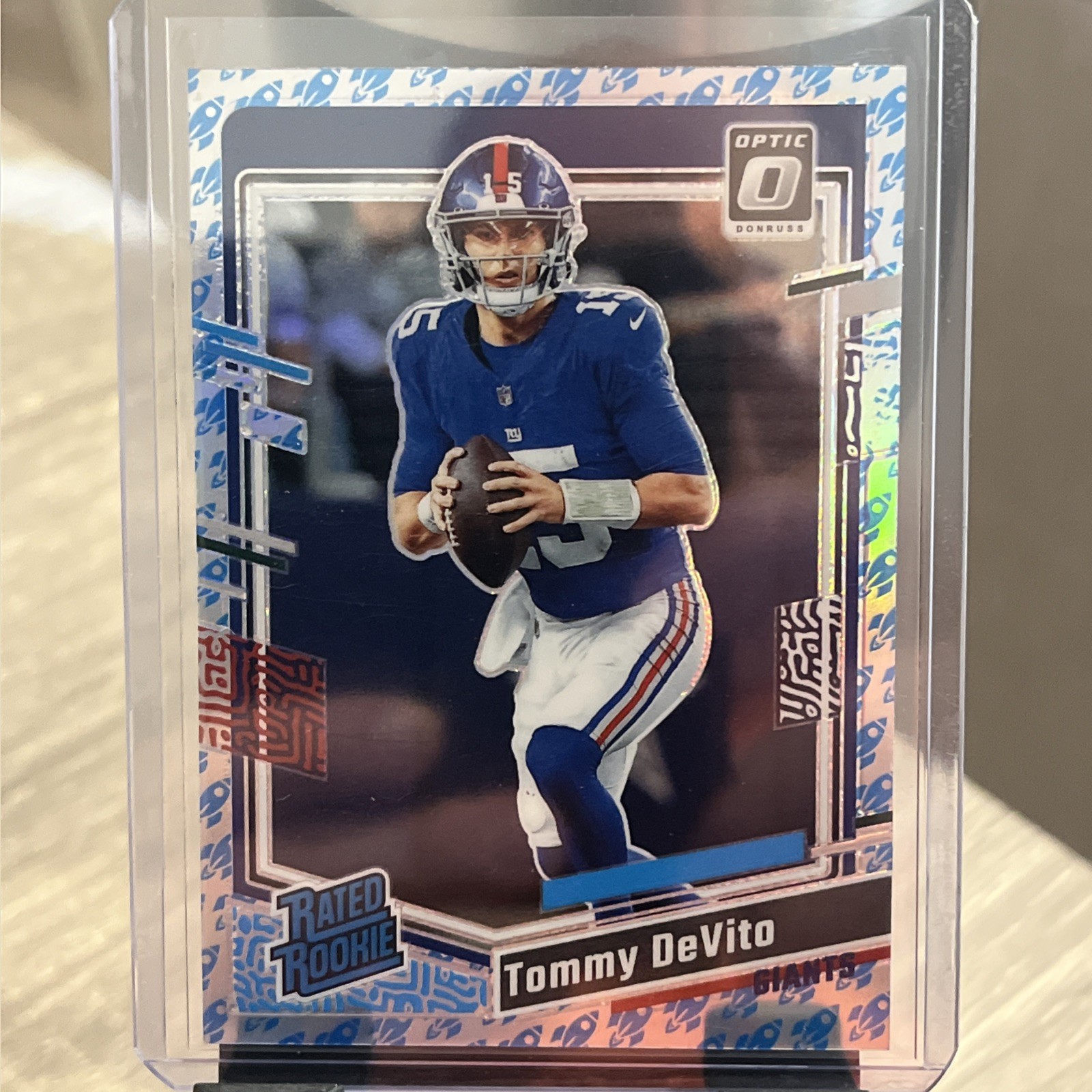 2023 Panini Donruss Optic - Rated Rookie Tommy DeVito #280 Rocket Prizm (RC)